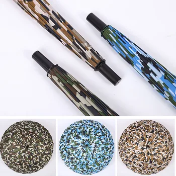 24 Ribs Large Windproof Umbrella Army Camouflage Color Long Handle Umbrella Rainy Paraguas for Men's Gift
24 Ribs Large Windproof Umbrella Army Camouflage Color Long Handle Umbrella Rainy Paraguas for Men's Gift