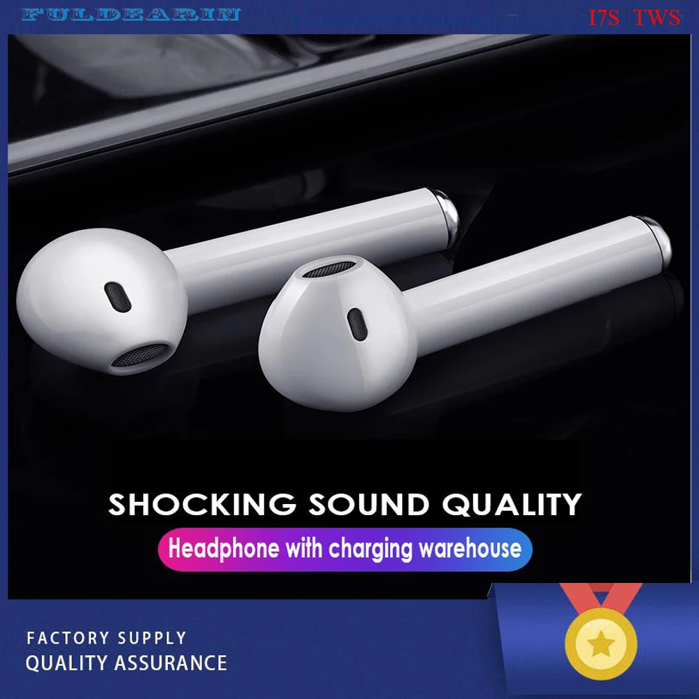 Bluetooth 5.0 I7s TWS with Charge box Wireless Earphones Headsets Earbuds For Iphone X 6 7 8 plus Samsung Xiaomi
Bluetooth 5.0 I7s TWS with Charge box Wireless Earphones Headsets Earbuds For Iphone X 6 7 8 plus Samsung Xiaomi