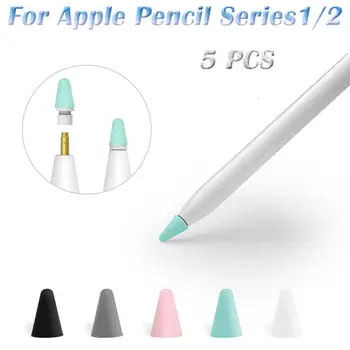Replacement Tip 5-Pack Nib Replacement Nib Cover Compatible For iPad Pro For Apple Pencil 1/2 Accessories case cover Q70
Replacement Tip 5-Pack Nib Replacement Nib Cover Compatible For iPad Pro For Apple Pencil 1/2 Accessories case cover Q70