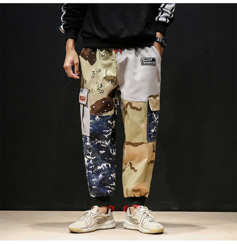 Camo Pants Man Hip Hop Ankle (2)