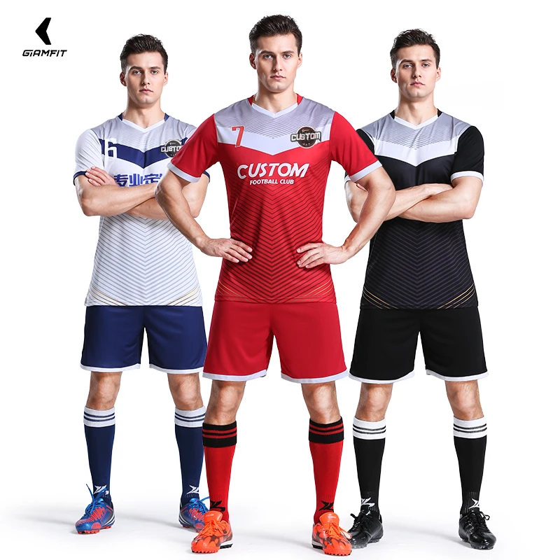 JIANFEI Men Football Jerseys 2019 Soccer Training Sport shirts Team Uniform Breathable Quick Dry Suit Customize Number Name Logo 
JIANFEI Men Football Jerseys 2019 Soccer Training Sport shirts Team Uniform Breathable Quick Dry Suit Customize Number Name Logo