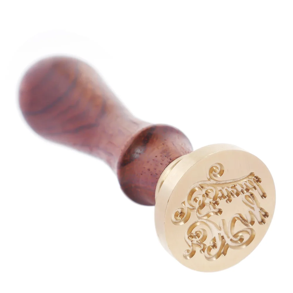 Hot Sealing Wax Classic Initial Wax Seal Stamp Best Wishes Wood Stamp Vintage DIY Stamps with Wooden Handle Stationery Set
Hot Sealing Wax Classic Initial Wax Seal Stamp Best Wishes Wood Stamp Vintage DIY Stamps with Wooden Handle Stationery Set