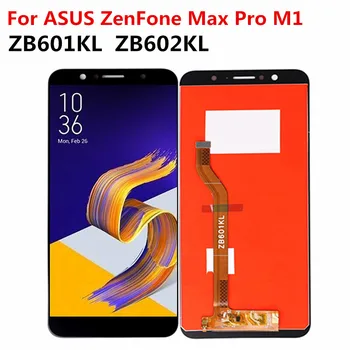 5.99" For ASUS ZenFone Max Pro M1 ZB601KL ZB602KL LCD display screen Touch panel digitizer Assembly ZB601KL ZB602KL display
5.99" For ASUS ZenFone Max Pro M1 ZB601KL ZB602KL LCD display screen Touch panel digitizer Assembly ZB601KL ZB602KL display