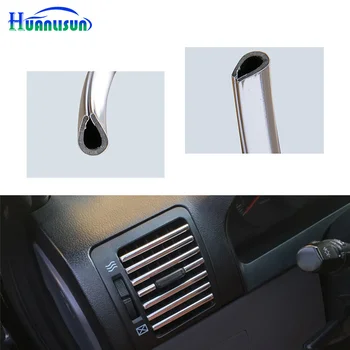 HUANLISUN 6metres free shipping decoration strip Grille Chrome car Automotive air conditioning outlet blade car styling tuyeres
HUANLISUN 6metres free shipping decoration strip Grille Chrome car Automotive air conditioning outlet blade car styling tuyeres
