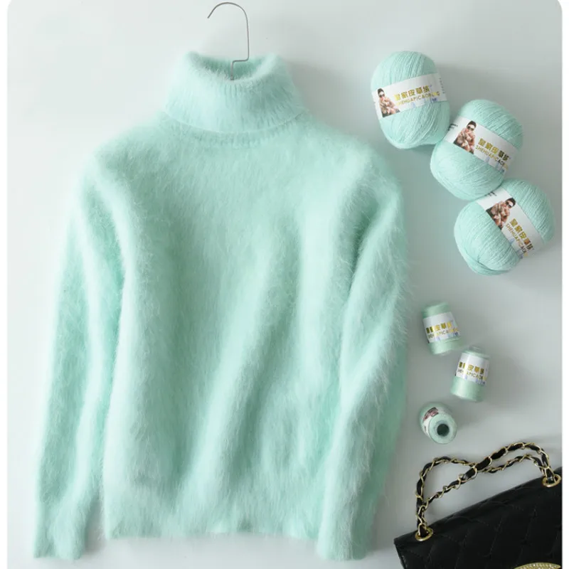 50+20 g/set 14/2 thickness Soft Plush Mink Cashmere Yarn Hand Knitting Yarn For Weaving Cardigan Sweater Hat Scarf Sewing Sup.
50+20 g/set 14/2 thickness Soft Plush Mink Cashmere Yarn Hand Knitting Yarn For Weaving Cardigan Sweater Hat Scarf Sewing Sup.