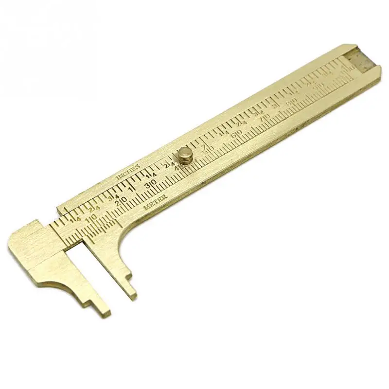 MIni Gold Metal Calipers 80/100/120mm Vernier Caliper Ruler Pocket Measurement Tool
MIni Gold Metal Calipers 80/100/120mm Vernier Caliper Ruler Pocket Measurement Tool