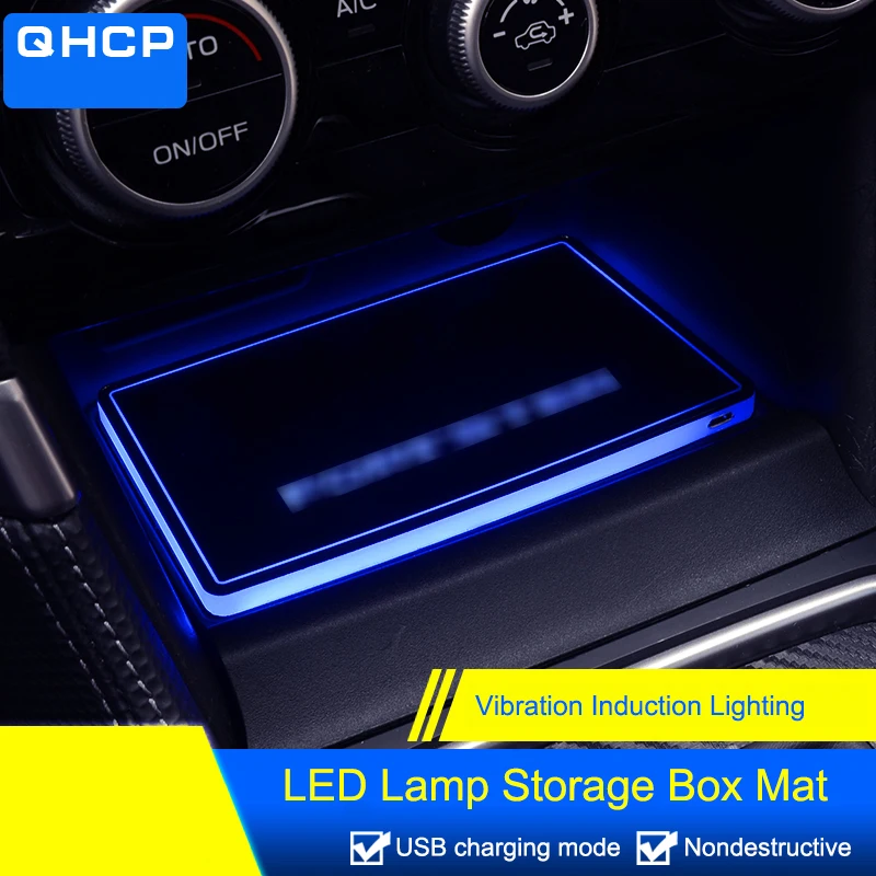 QHCP Acrylic LED Lamp Water Cup Holder Mat Storage Box Mat Interior Decoration Car Styling Accessories For Subaru Forester 2019
QHCP Acrylic LED Lamp Water Cup Holder Mat Storage Box Mat Interior Decoration Car Styling Accessories For Subaru Forester 2019