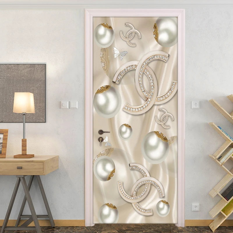 Home Wall Decoration Creative DIY PVC Self-adhesive Door Sticker 3D Circle Ball Jewelry Diamond Door Mural Wallpaper For Bedroom
Home Wall Decoration Creative DIY PVC Self-adhesive Door Sticker 3D Circle Ball Jewelry Diamond Door Mural Wallpaper For Bedroom