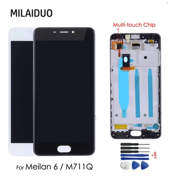 Original LCD Display For Meilan 6 M711Q M6 5.2'' LCD Touch Screen Digitizer Assembly Replacement Black White with Frame
Original LCD Display For Meilan 6 M711Q M6 5.2'' LCD Touch Screen Digitizer Assembly Replacement Black White with Frame