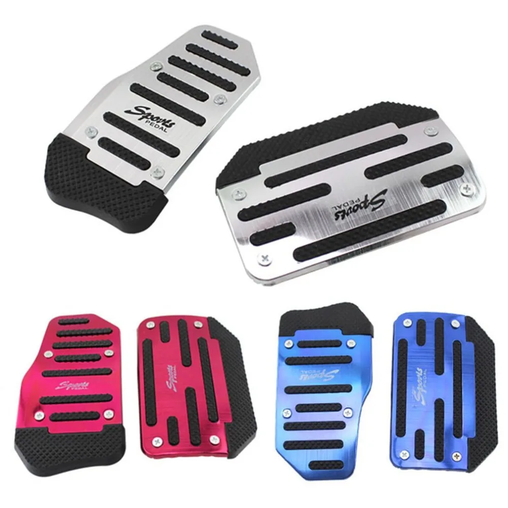 Universal Aluminum Manual Transmission 3 pcs Non-Slip Car Pedal Cover Set Kit Pedali Red/Blue/Silver car styling
Universal Aluminum Manual Transmission 3 pcs Non-Slip Car Pedal Cover Set Kit Pedali Red/Blue/Silver car styling