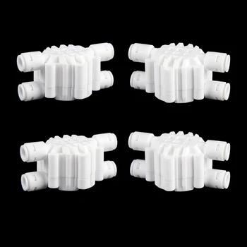 4 pcs 4 way adapter 1/4" Automatic Shut-Off Valve with No need buckle Quick-Connect Fittings For RO Reverse Osmosis
4 pcs 4 way adapter 1/4" Automatic Shut-Off Valve with No need buckle Quick-Connect Fittings For RO Reverse Osmosis