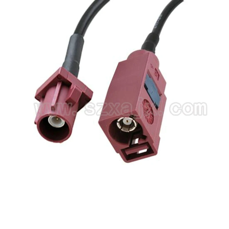 JX connector RF Coax Cable Fakra "D" Straight Female Jack to Fakra "D" Straight Male Plug pigtail cable for RG174 1m 3m 5m 10m
JX connector RF Coax Cable Fakra "D" Straight Female Jack to Fakra "D" Straight Male Plug pigtail cable for RG174 1m 3m 5m 10m