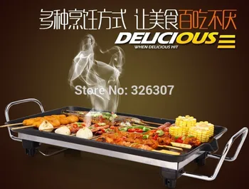 Korean household electric oven smoke-free barbecue electromechanical pan BBQ meat grill machine teppanyaki 48X28cm 3-7people
Korean household electric oven smoke-free barbecue electromechanical pan BBQ meat grill machine teppanyaki 48X28cm 3-7people