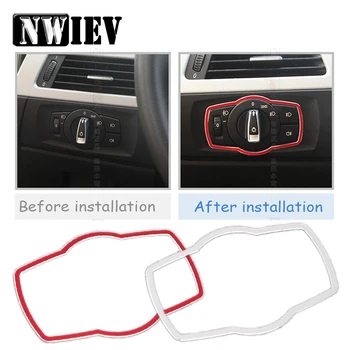 NWIEV Car Styling Tirm Stickers For BMW E90 E91 E92 E93 BMW 3 Series M Sprots All Light Switch Panel Frame Covers Accessories
NWIEV Car Styling Tirm Stickers For BMW E90 E91 E92 E93 BMW 3 Series M Sprots All Light Switch Panel Frame Covers Accessories