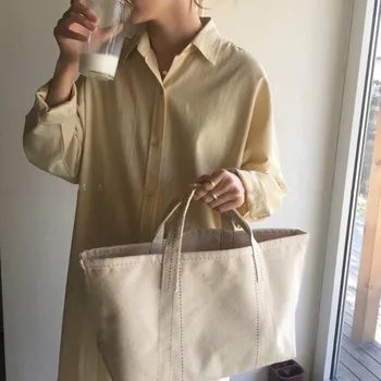 2019 Ladies Handbags Cloth Canvas Tote Bag Cotton Shopping Travel Women Eco Reusable Shoulder Shopper Bags bolsas de tela
2019 Ladies Handbags Cloth Canvas Tote Bag Cotton Shopping Travel Women Eco Reusable Shoulder Shopper Bags bolsas de tela