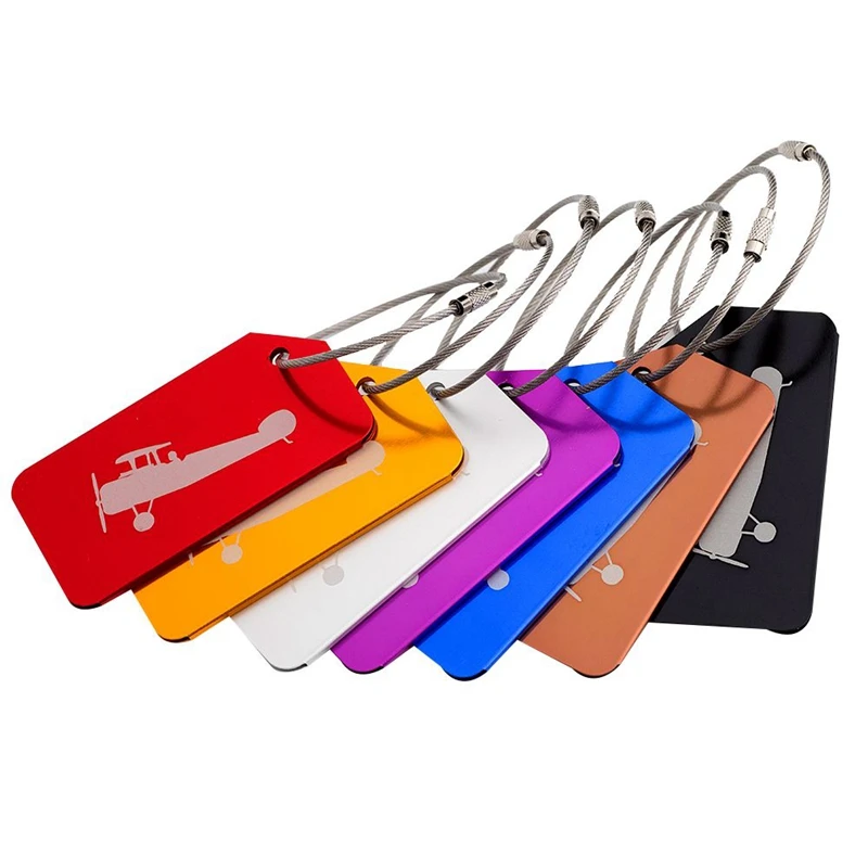 7Pcs/Set Travel Accessories Luggage Tag Aircraft Portable Secure Travel Suitcase Label Boarding Bag Tags
7Pcs/Set Travel Accessories Luggage Tag Aircraft Portable Secure Travel Suitcase Label Boarding Bag Tags