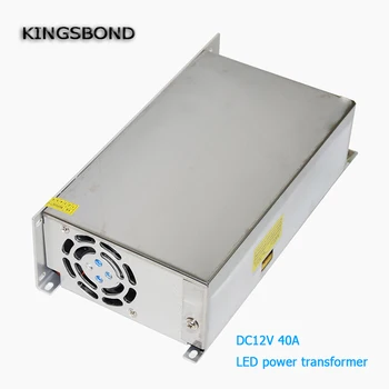 AC110V 220V to DC 12V 40A 480w Voltage Transformer Switch Power Supply for Led Strip Led control Led switch LED display with fan
AC110V 220V to DC 12V 40A 480w Voltage Transformer Switch Power Supply for Led Strip Led control Led switch LED display with fan