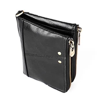 2019 Fashion Men Wallet Genuine Leather Zipper Design Female Short Rfid Purse With ID Card Holder Cover Coin Pockets Mini Walet 
2019 Fashion Men Wallet Genuine Leather Zipper Design Female Short Rfid Purse With ID Card Holder Cover Coin Pockets Mini Walet