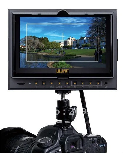 LILLIPUT 5D2/O 7 inch TFT Video Camera Monitor LED Field Monitor for Canon 5D-II with HDMI input and output
LILLIPUT 5D2/O 7 inch TFT Video Camera Monitor LED Field Monitor for Canon 5D-II with HDMI input and output