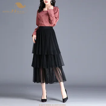 SISHION 2020 New spring Summer Three-layer Cake Skirt QY0037 Elastic High Waist Mesh Skirt Korean Version Of The Pleated Skirt
SISHION 2020 New spring Summer Three-layer Cake Skirt QY0037 Elastic High Waist Mesh Skirt Korean Version Of The Pleated Skirt