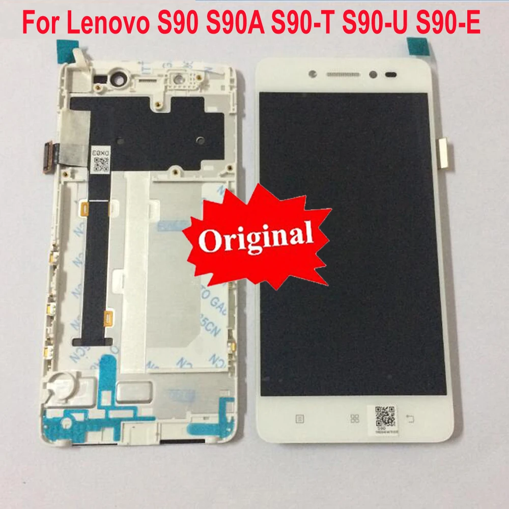 Original Black White NEW LCD Display Touch Panel Screen Digitizer Assembly with Frame For Lenovo S90 S90-A S90-T S90-U S90-E
Original Black White NEW LCD Display Touch Panel Screen Digitizer Assembly with Frame For Lenovo S90 S90-A S90-T S90-U S90-E