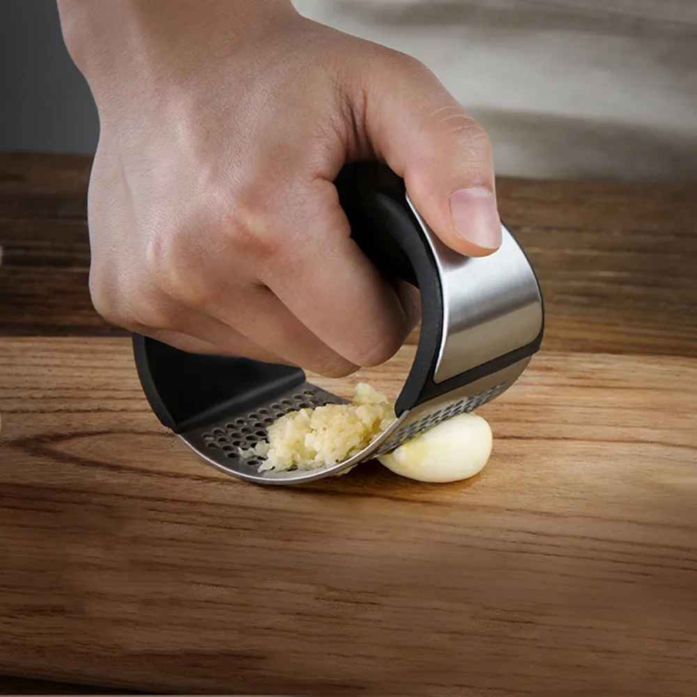 Garlic Press Stainless Steel Garlic chopper Crusher Kitchen Vegetable Garlic Squeezer Masher long handle Mincer Kitchen Gadget
Garlic Press Stainless Steel Garlic chopper Crusher Kitchen Vegetable Garlic Squeezer Masher long handle Mincer Kitchen Gadget