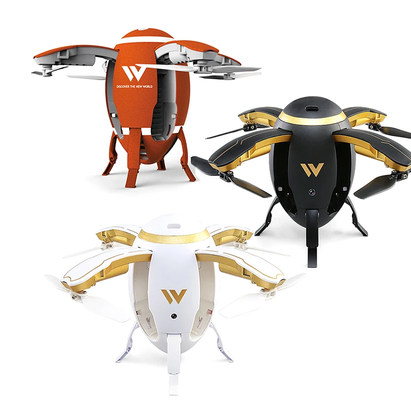 ATTOP W5 2.4GHz Foldable Flying Egg Drone with Remote Control WIFI FPV Foldable Selfie Drone RC Racing Quadcopter Headless Mode
ATTOP W5 2.4GHz Foldable Flying Egg Drone with Remote Control WIFI FPV Foldable Selfie Drone RC Racing Quadcopter Headless Mode