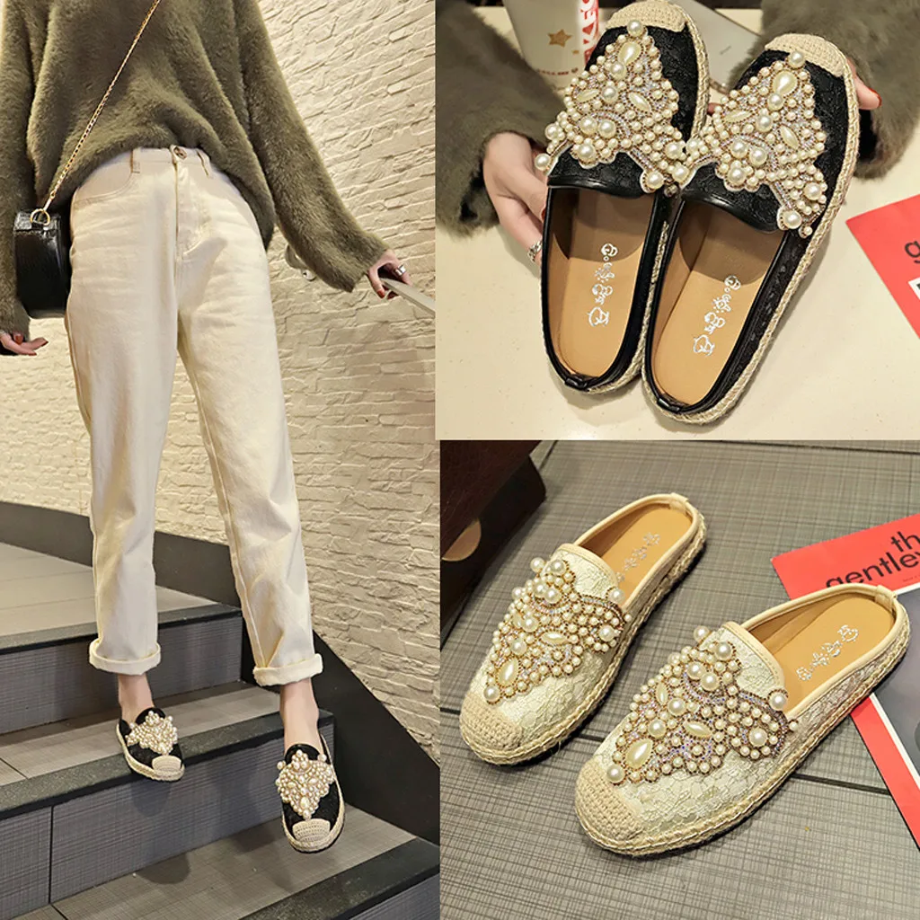 Summer New fur slides shoes Women Slippers Flat Bottomed Weaving Single Shoes mules Rhinestones Slippers zapatos de mujer #19618
Summer New fur slides shoes Women Slippers Flat Bottomed Weaving Single Shoes mules Rhinestones Slippers zapatos de mujer #19618