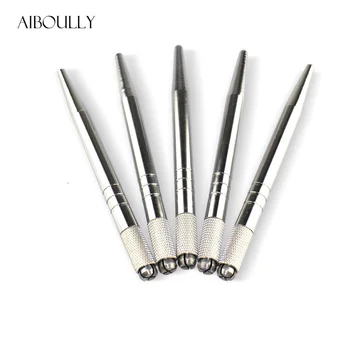 20Pcs Silver Aluminum Professional Manual Tattoo Pen Permanent Makeup Tattooing Pen 3D Eyebrow Embroidery MicroBlading Pen
20Pcs Silver Aluminum Professional Manual Tattoo Pen Permanent Makeup Tattooing Pen 3D Eyebrow Embroidery MicroBlading Pen