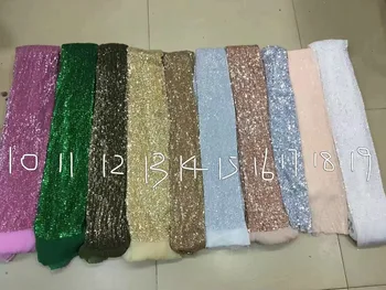 Nigerian french net Lace strechy Embroidered Cord Lace Fabric yaking-6886 with full sequins for bridal dress
Nigerian french net Lace strechy Embroidered Cord Lace Fabric yaking-6886 with full sequins for bridal dress