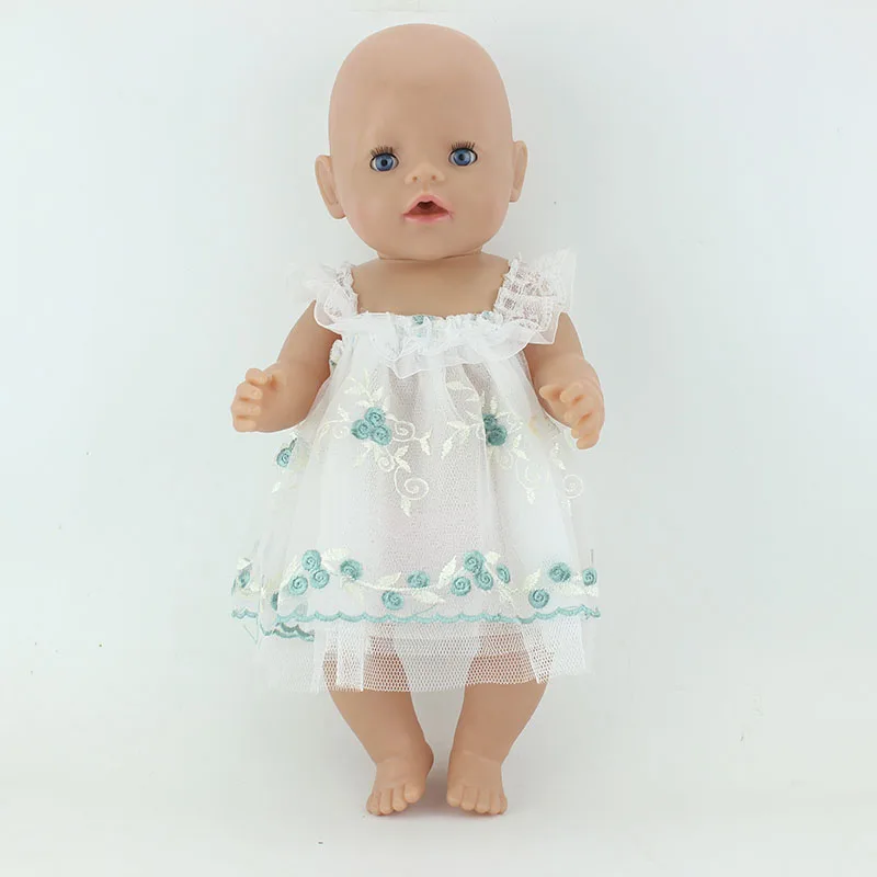 

Beautiful Shine Dress Doll clothes wear for 43cm/17inch baby Doll, Children best Birthday Gift(only sell clothes)