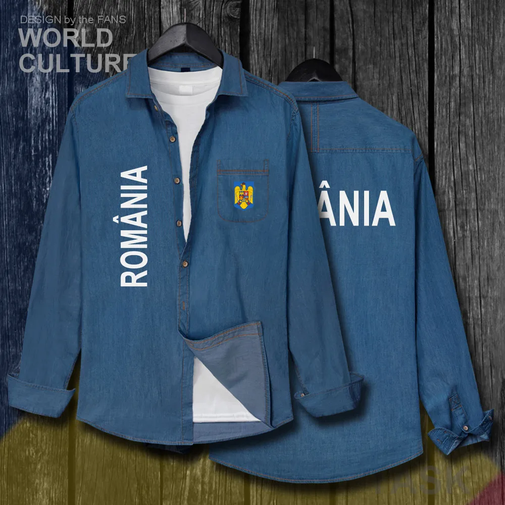 Romania Romanian ROU RO Men Fashion Clothes Autumn Long Sleeve Cowboy Coat Turn-down Collar Jeans Shirt Casual Jacket Tops 20
Romania Romanian ROU RO Men Fashion Clothes Autumn Long Sleeve Cowboy Coat Turn-down Collar Jeans Shirt Casual Jacket Tops 20