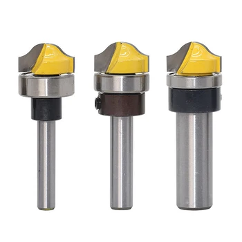 1/4" 1/2''8" Shank Woodworking cutter Tenon Cutter for Woodworking Tools 3/4" Faux Panel Ogee Groove Router Bit