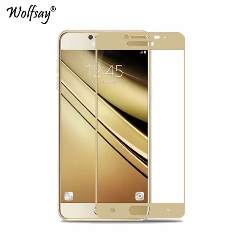 Wolfsay 2.5D Curved Edge Full Cover Tempered Glass For Samsung Galaxy C5 Screen Protector Film For Samsung Galaxy C5 Glass C5000
Wolfsay 2.5D Curved Edge Full Cover Tempered Glass For Samsung Galaxy C5 Screen Protector Film For Samsung Galaxy C5 Glass C5000