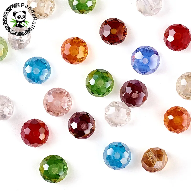 200pcs 4mm 6mm 8mm 10mm Electroplate Faceted Plated Transparent Loose Spacer Abacus Beads Glass Beads for Jewelry Making Mixed C
200pcs 4mm 6mm 8mm 10mm Electroplate Faceted Plated Transparent Loose Spacer Abacus Beads Glass Beads for Jewelry Making Mixed C