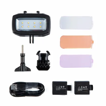 30M LED Lamp Waterproof Video Flashes Light Super Bright Diving Fill Lamp Suitable For GoPro Xiaomi Yi SJCAM Camera Accessories
30M LED Lamp Waterproof Video Flashes Light Super Bright Diving Fill Lamp Suitable For GoPro Xiaomi Yi SJCAM Camera Accessories