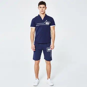 2019 Summer Set Men's Sports Short Sleeve Set Irregular Printed Ice Silk Top Set
2019 Summer Set Men's Sports Short Sleeve Set Irregular Printed Ice Silk Top Set
