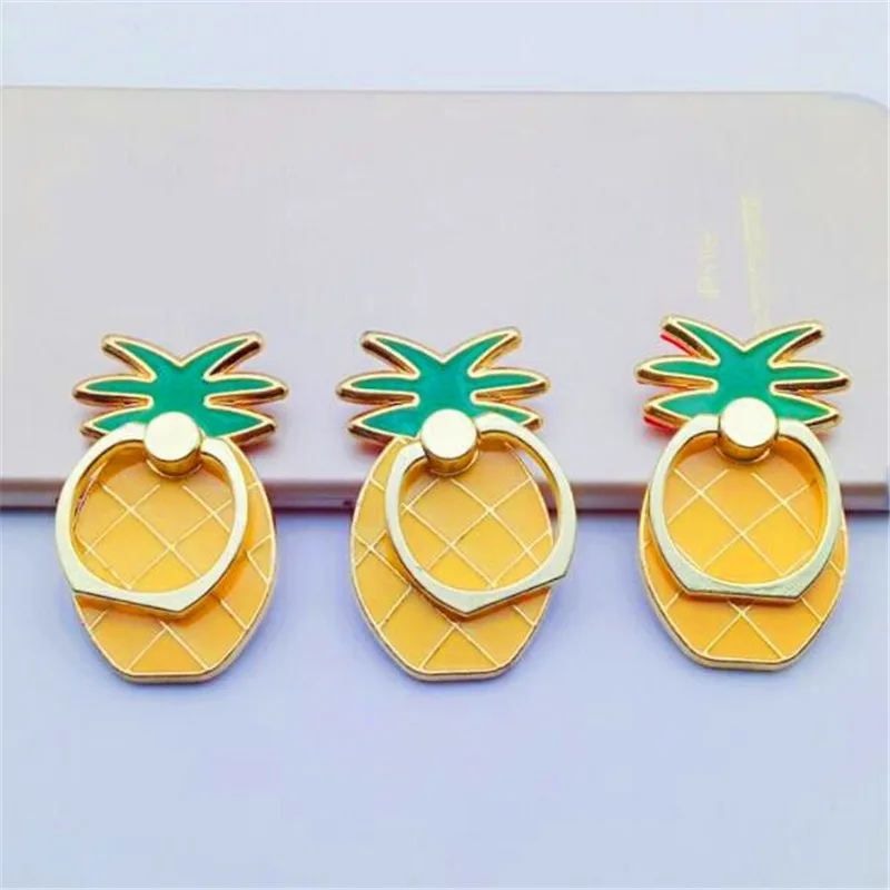 UVR 360 Degree Metal Finger Ring Jewelry Smart Phone Stand Holder Fruit Pineapple Mobile Phone Holder Stand For iphone All Phone
UVR 360 Degree Metal Finger Ring Jewelry Smart Phone Stand Holder Fruit Pineapple Mobile Phone Holder Stand For iphone All Phone