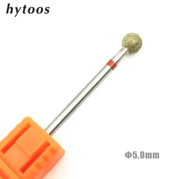 HYTOOS 5.0mm Ball Diamond Nail Drill Bit Rotary Burr Cuticle Clean Manicure Cutters Drill Accessories Nail Beauty Tool Mills
HYTOOS 5.0mm Ball Diamond Nail Drill Bit Rotary Burr Cuticle Clean Manicure Cutters Drill Accessories Nail Beauty Tool Mills