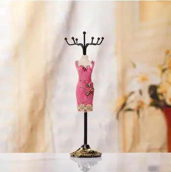 Home decoration Pink princess Sequins Gown mannequin Earring Necklace Stand Display Holder Ring storage jewelry rack lift C549
Home decoration Pink princess Sequins Gown mannequin Earring Necklace Stand Display Holder Ring storage jewelry rack lift C549