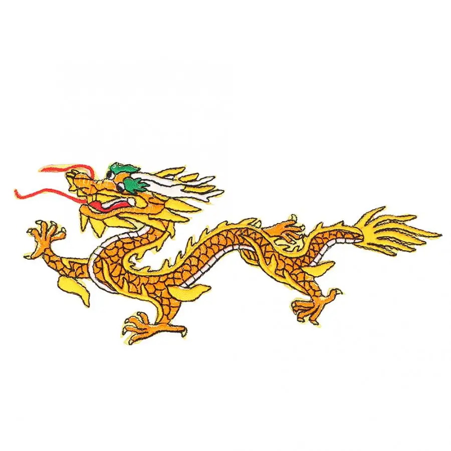 Chinese Dragon Cloth Sticker Embroidered Patch DIY Decor Applique Craft Clothing Accessories
Chinese Dragon Cloth Sticker Embroidered Patch DIY Decor Applique Craft Clothing Accessories