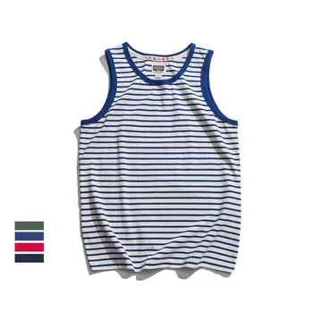 Men's Vest New Arrival Summer Casual Striped Loose Vests Vintage Cotton Mens Sleeveless Tank Tops Sweat Male Clothes
Men's Vest New Arrival Summer Casual Striped Loose Vests Vintage Cotton Mens Sleeveless Tank Tops Sweat Male Clothes