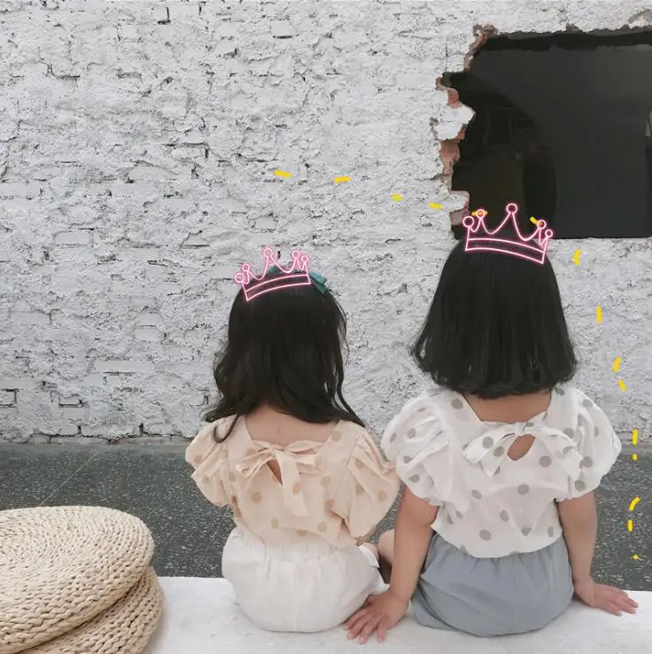 2019 New Girls Dots Shirt Short Sleeve Summer Cotton Fashion Girls Blouses 1-6t PO875
2019 New Girls Dots Shirt Short Sleeve Summer Cotton Fashion Girls Blouses 1-6t PO875