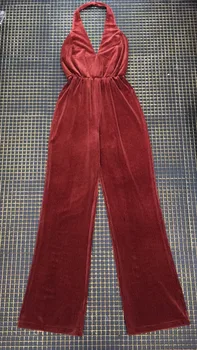 2019 Jumpsuit Sexy Celebrity Backless Deep V Neck Women Sashes Halter Night Club Sleeveless Bodysuit Party Jumpsuit Wholesale
2019 Jumpsuit Sexy Celebrity Backless Deep V Neck Women Sashes Halter Night Club Sleeveless Bodysuit Party Jumpsuit Wholesale