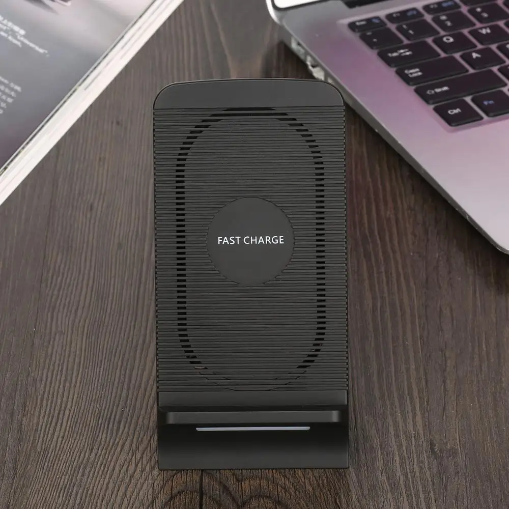 Qi Quick Wireless Charger For iPhone X/8/8 Plus Fast Wireless Charging Stand With Wind Fan For Samsung Galaxy S9 Plus Note 8 S8
Qi Quick Wireless Charger For iPhone X/8/8 Plus Fast Wireless Charging Stand With Wind Fan For Samsung Galaxy S9 Plus Note 8 S8