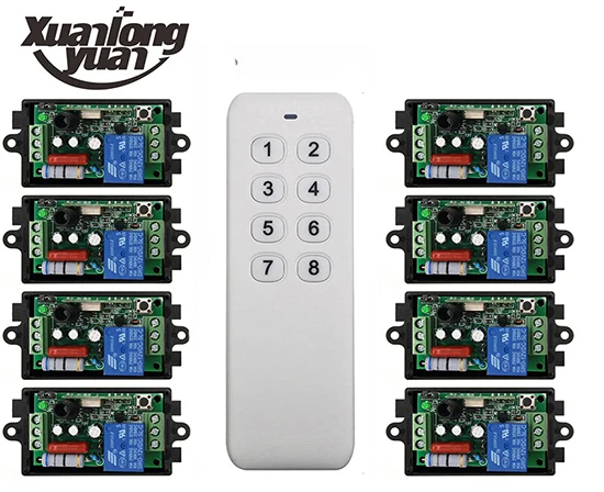 xuanlongyuan 1000M Long Range AC220V 1CH RF wireless remote control switch System Transmitter+ Receiver light /lamp/ window
xuanlongyuan 1000M Long Range AC220V 1CH RF wireless remote control switch System Transmitter+ Receiver light /lamp/ window
