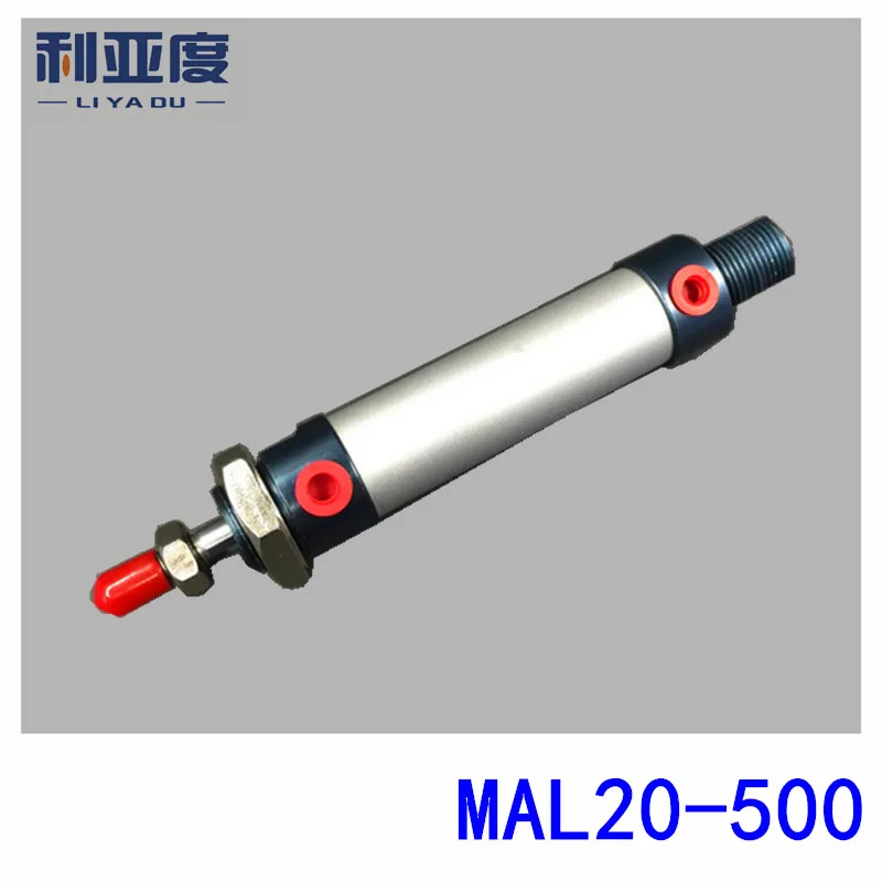 MAL20x500 Aluminum alloy mini cylinder MAL20-500 Pneumatic components 20mm bore 500mm storke
MAL20x500 Aluminum alloy mini cylinder MAL20-500 Pneumatic components 20mm bore 500mm storke