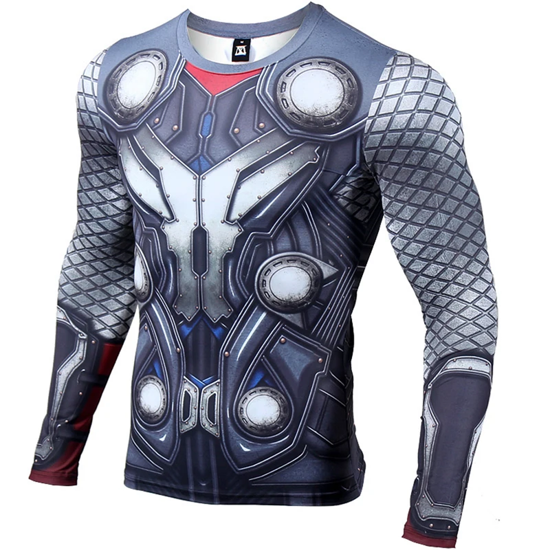 Men THOR 3D Black Panther Pattern T shirts Long Sleeve Tops Tees for Male Fitness Bodybuilding Clothing Funny THOR Cosplay Wear
Men THOR 3D Black Panther Pattern T shirts Long Sleeve Tops Tees for Male Fitness Bodybuilding Clothing Funny THOR Cosplay Wear