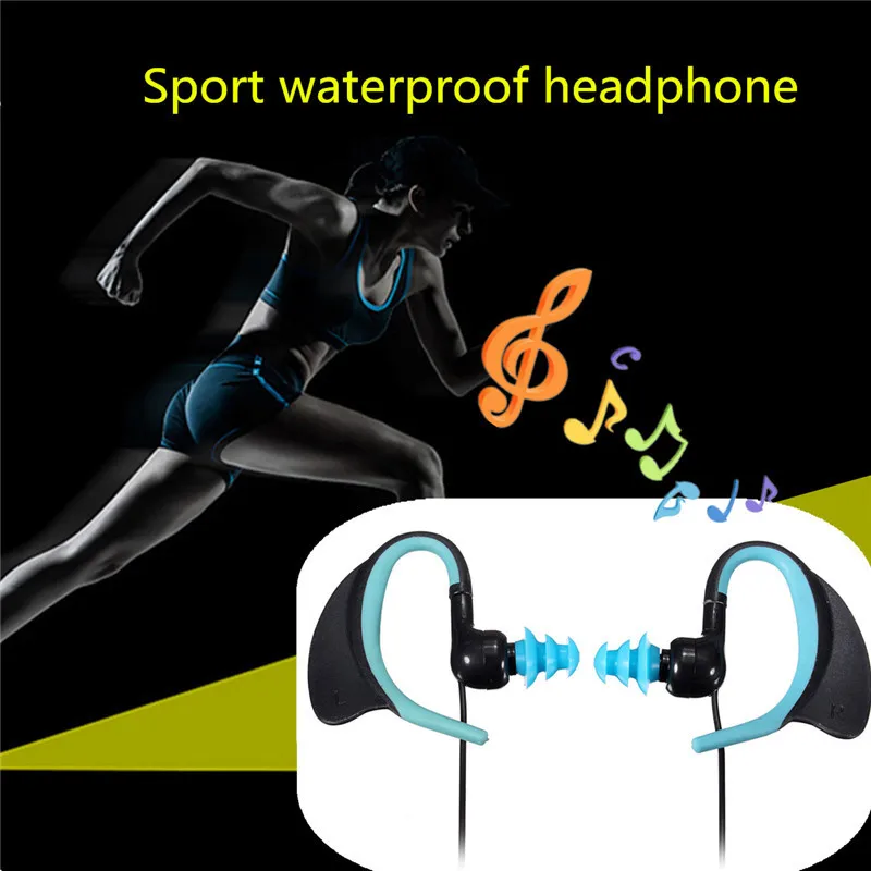 Stereo Waterproof Earbuds 3.5mm Universal Earphones In-Ear Earphone Sweatproof Sport Earplugs for Swimming Running Diving
Stereo Waterproof Earbuds 3.5mm Universal Earphones In-Ear Earphone Sweatproof Sport Earplugs for Swimming Running Diving