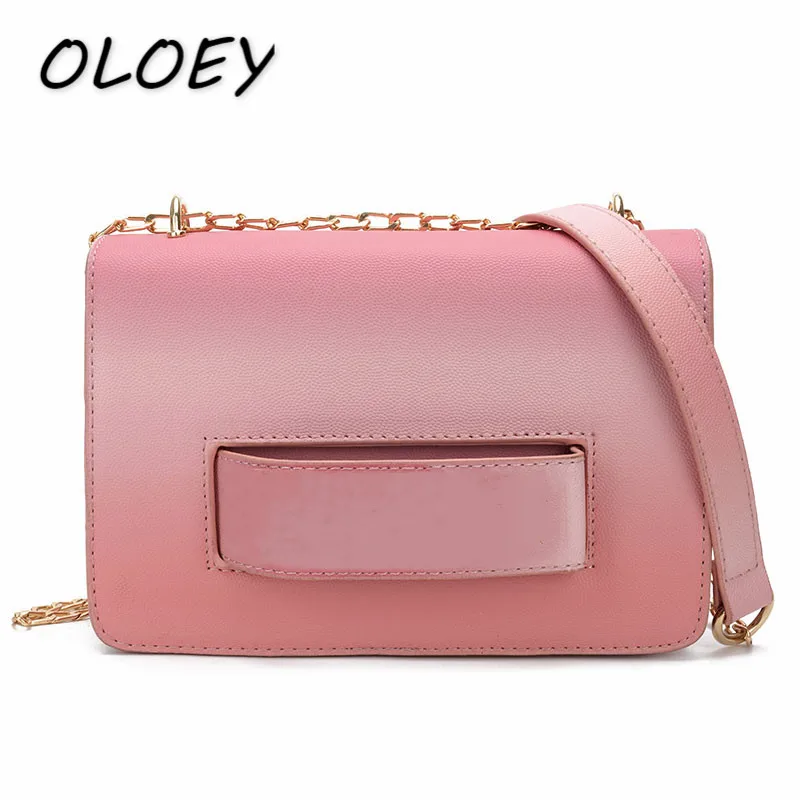 Women PU Leather Gradient Color Messenger bag With Luxury Letters Female Leisure Chain Small Square Crossbody Sling Chic Purses
Women PU Leather Gradient Color Messenger bag With Luxury Letters Female Leisure Chain Small Square Crossbody Sling Chic Purses